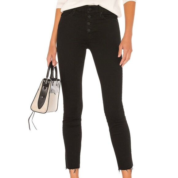 MOTHER Denim - Mother The Pixie Ankle Fray Jeans in Not Guilty